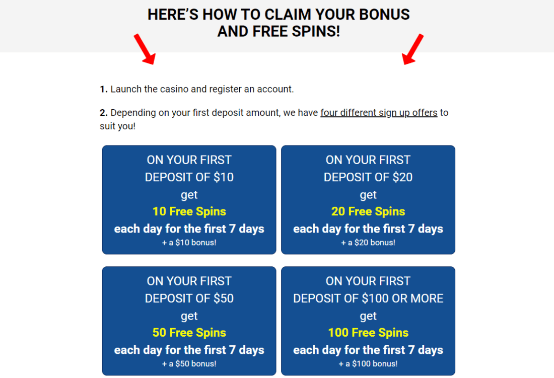 How to Claim Bonus